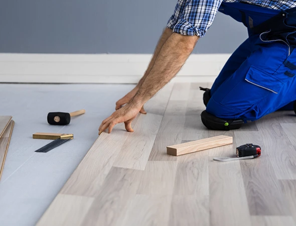 Professional team providing trusted flooring services in Huntersville NC